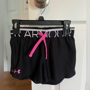 Girls Under Armour shorts.